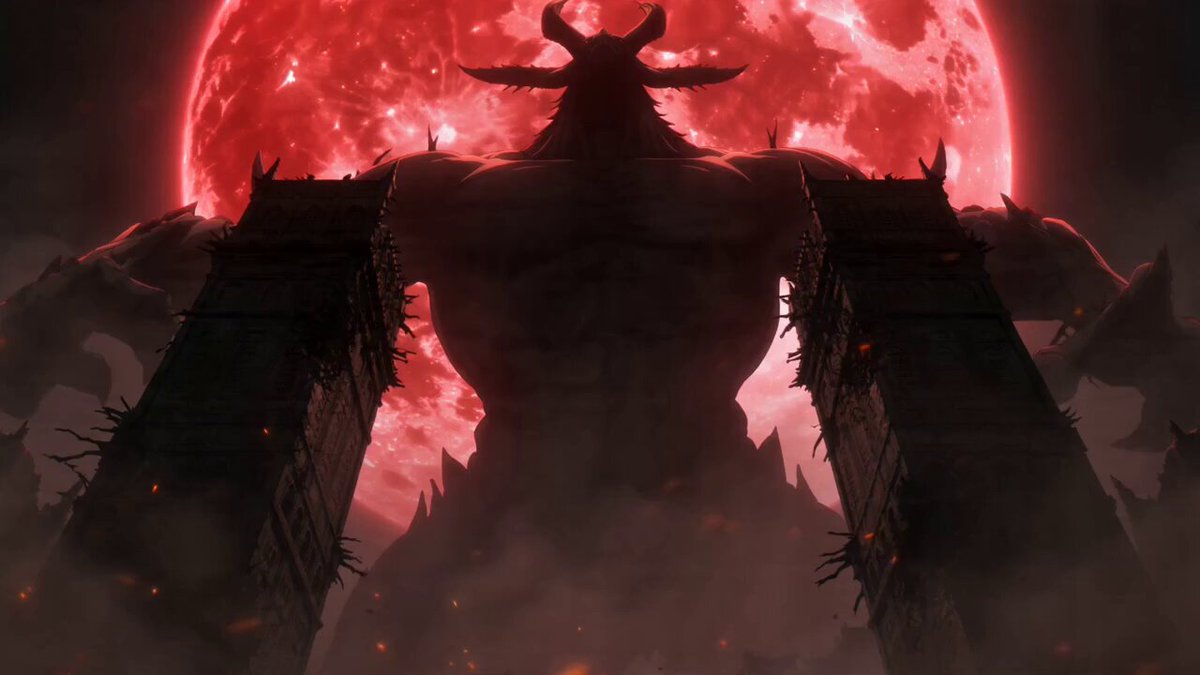 Dark Fantasy Anime Swordsman vs Demon