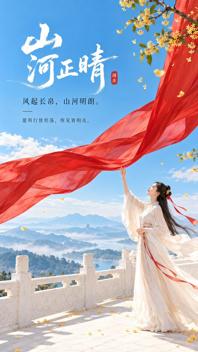 National Day Zen Poster Prompt