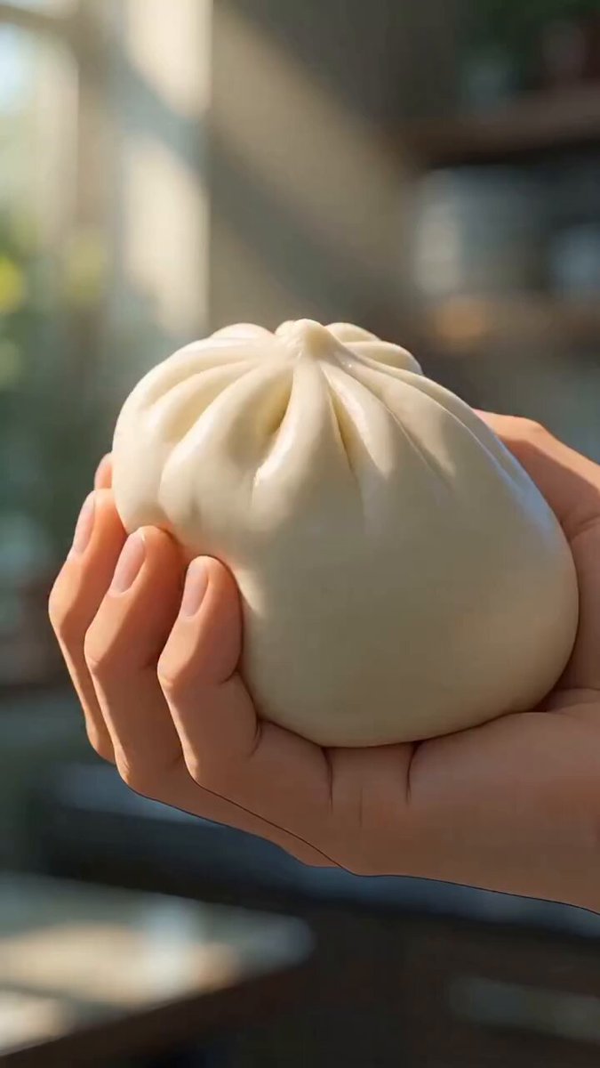 Cinematic Steamed Bun Preparation Prompt