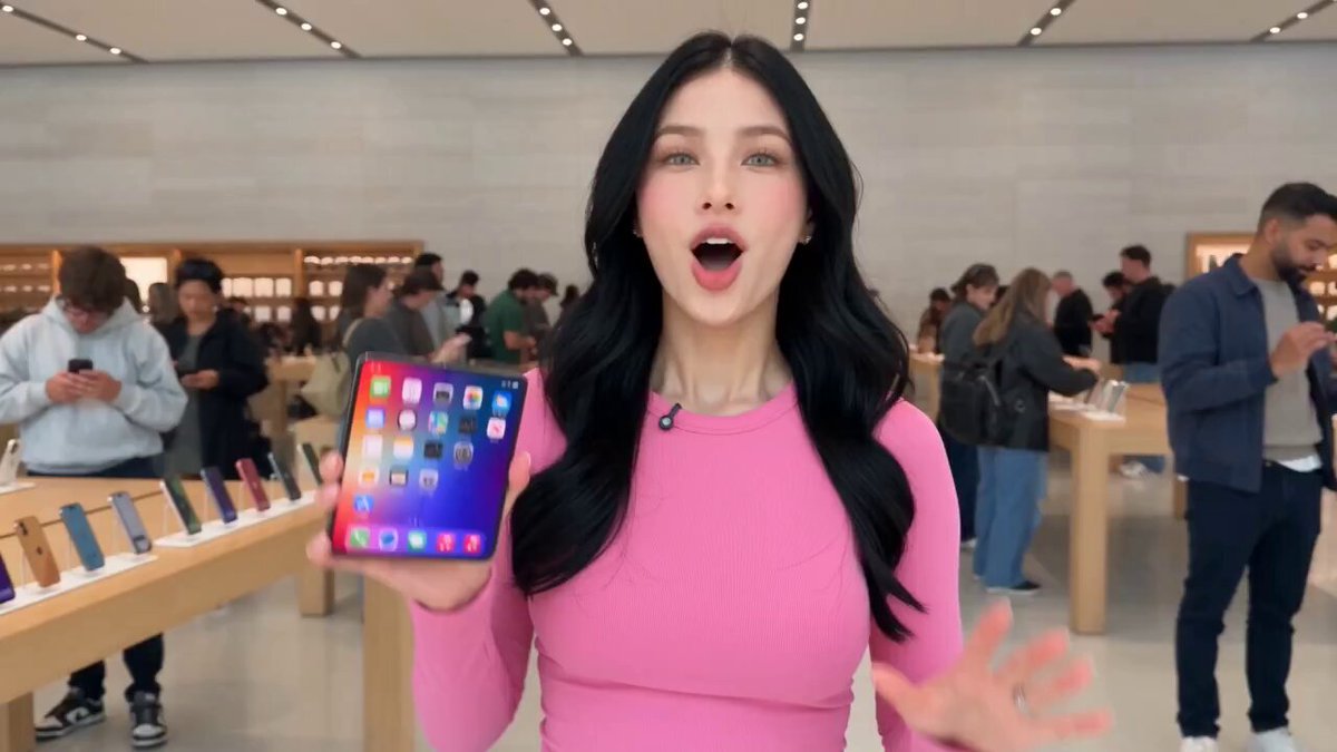iPhone 发布会期间的 Apple Store Vlog