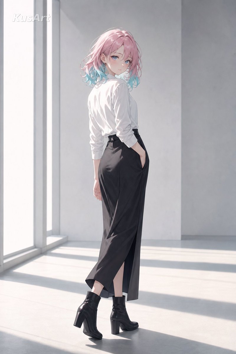 Anime Girl in Fashion Pose