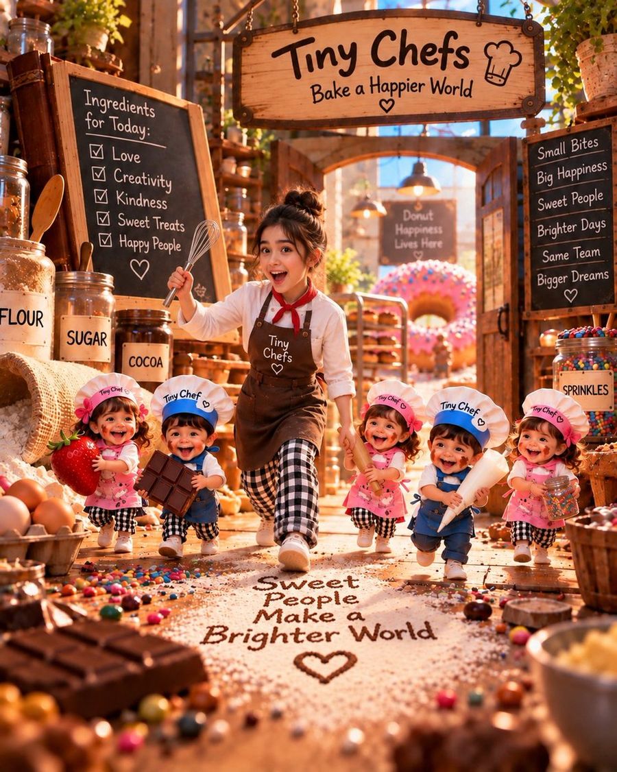 Tiny Chefs Magical Miniature Bakery Scene