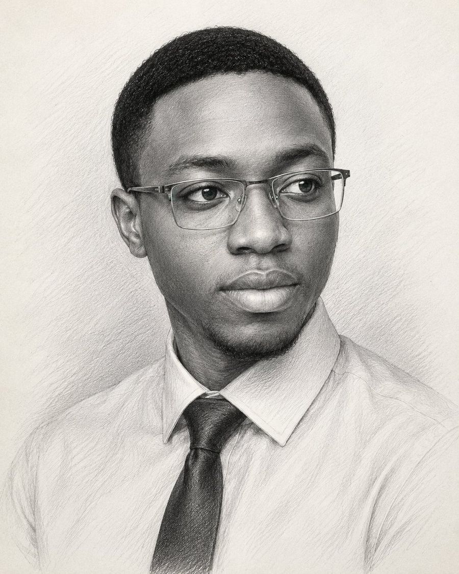 Museum-Grade Graphite Portrait