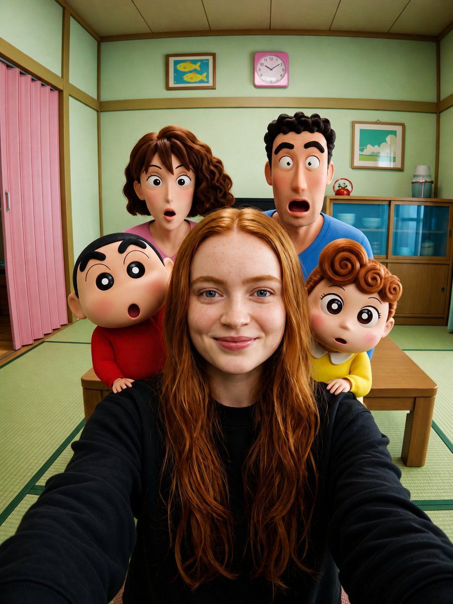 Cinematic 3D Animation Selfie Scene