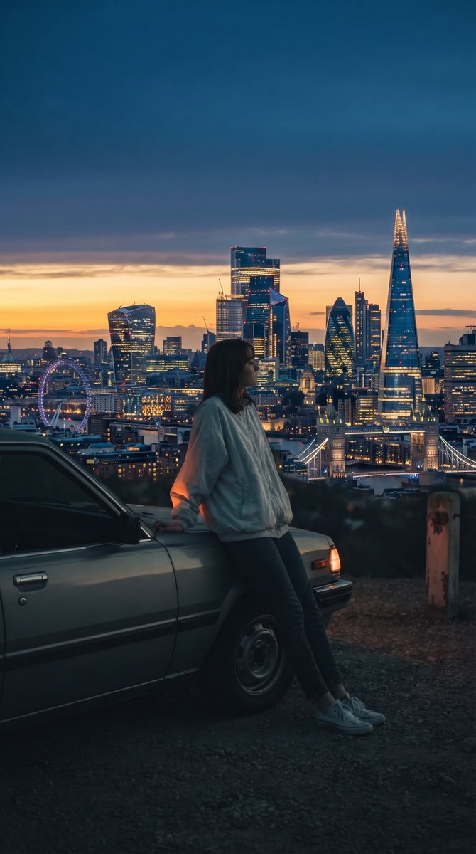 London Skyline Background Edit