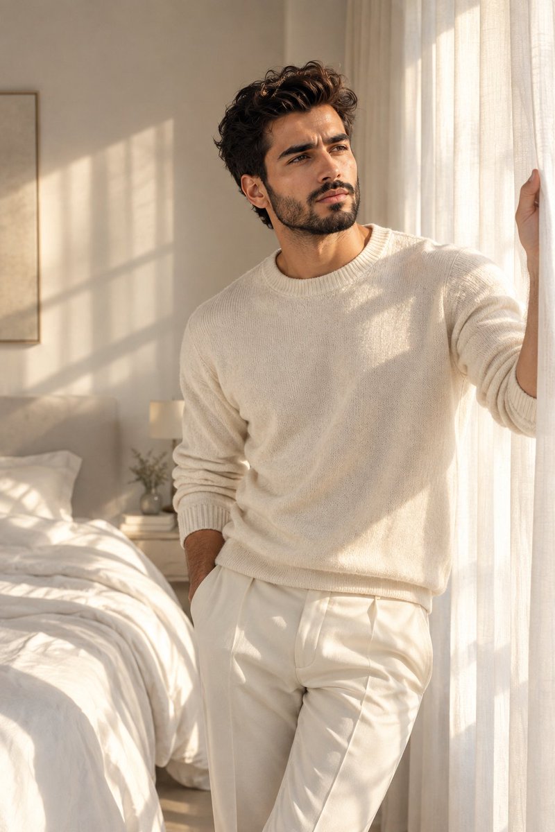 Cinematic Luxury Fashion Portrait