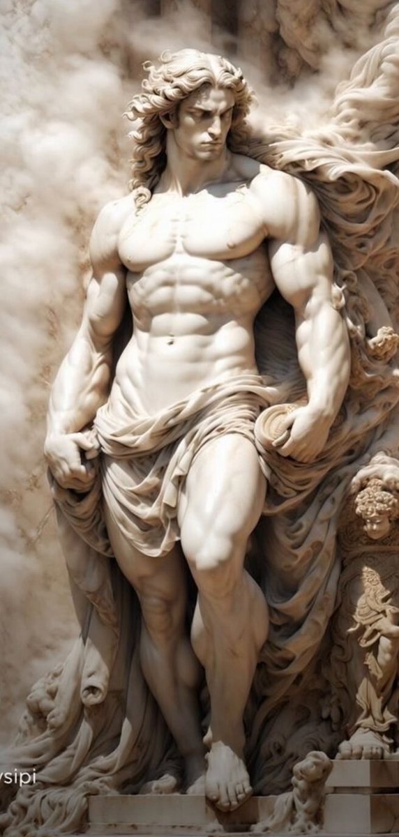 Bodybuilding Sculpture Animation