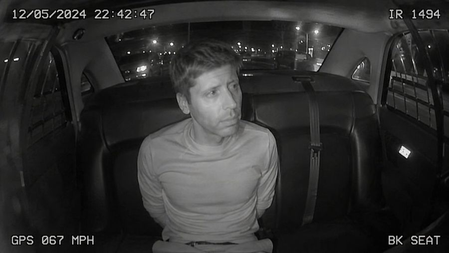 Infrared Police Car Backseat Surveillance