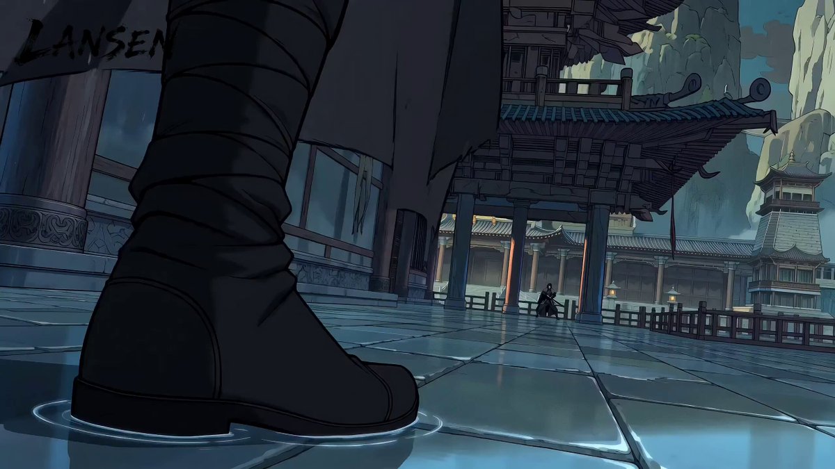 High-Octane Wuxia Anime Combat