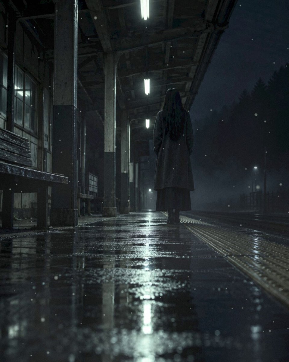 Late Night Horror Station Animation