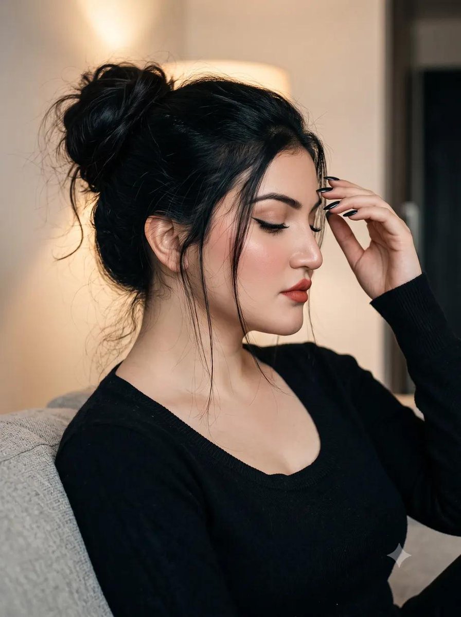 Natural Beauty Studio Portrait