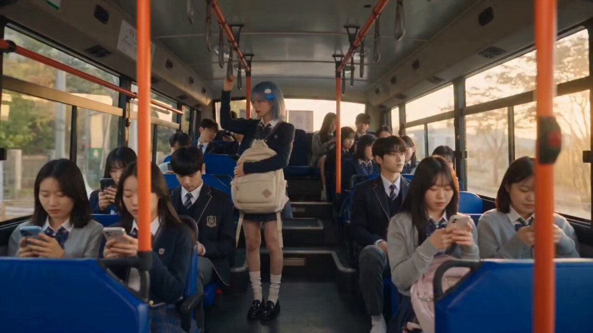 Korean Romantic Comedy Bus Scene