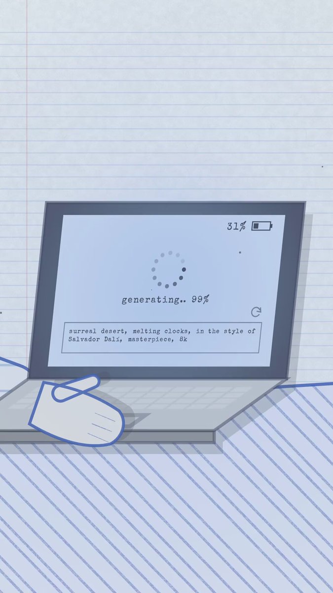 Dali Generative AI Animation