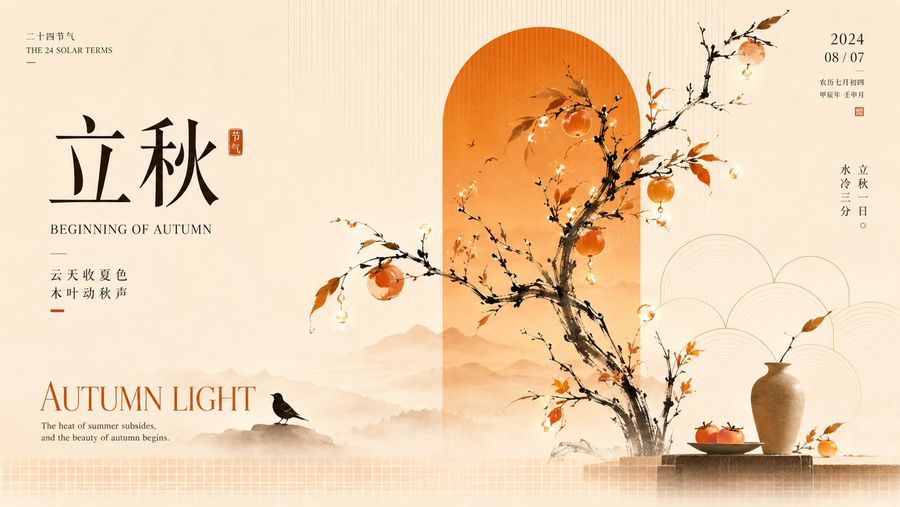 Li Qiu Autumn Begins Poster
