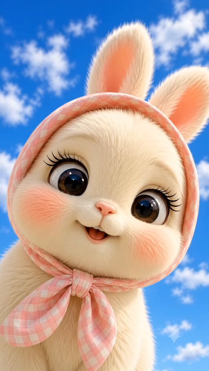 Cute Baby Bunny 3D Animation Prompt