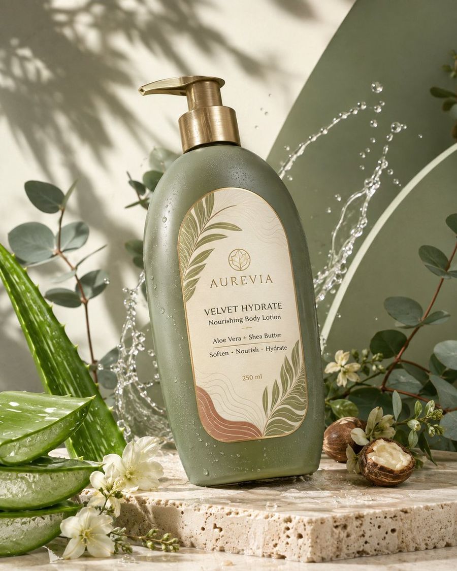 Luxury Skincare Advertisement