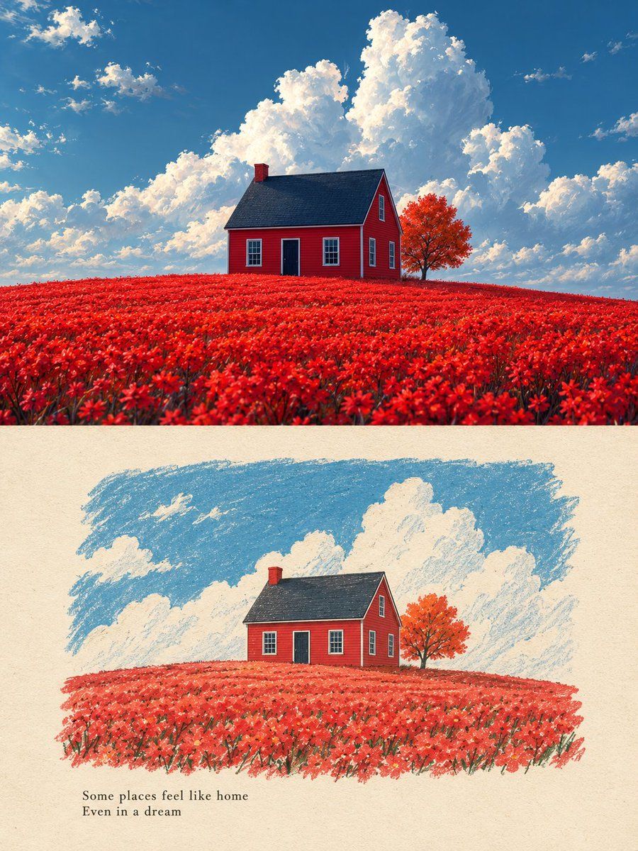 Photo-to-Illustration Memory Card