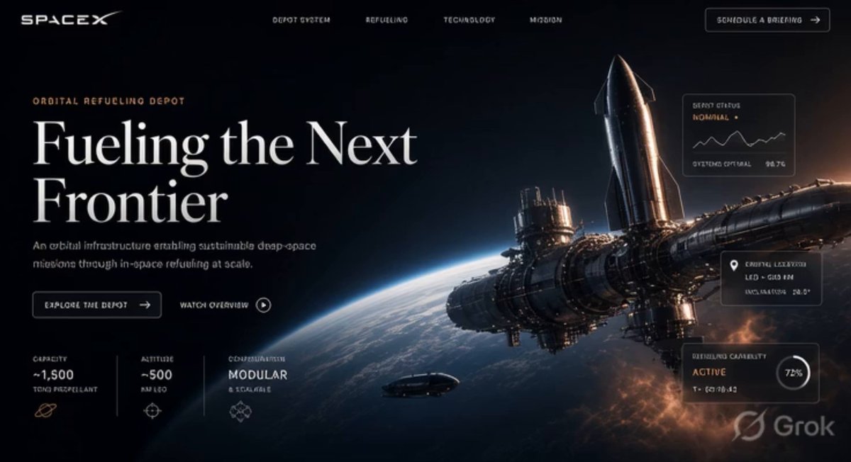 SpaceX Mars Landing Video Landing Page