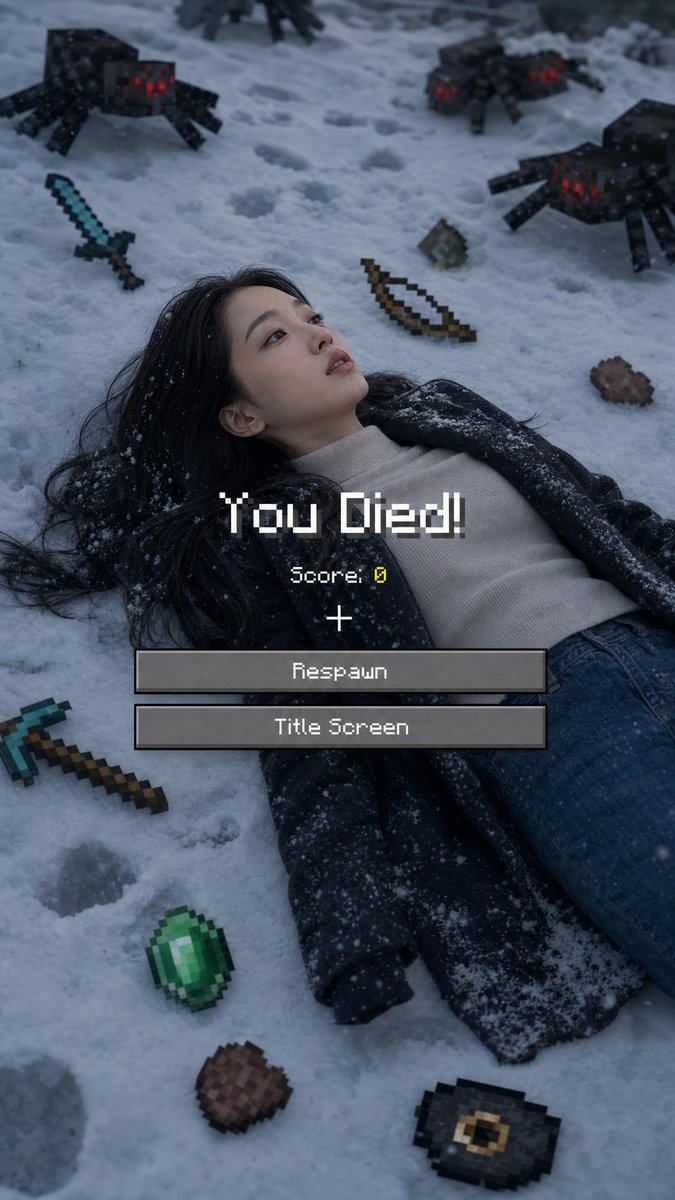 Minecraft 死亡界面肖像