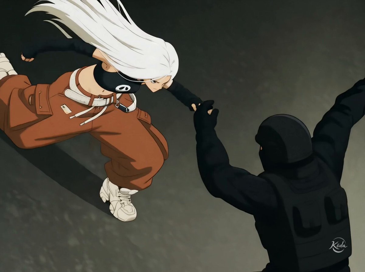 Cinematic Anime Teleportation Battle