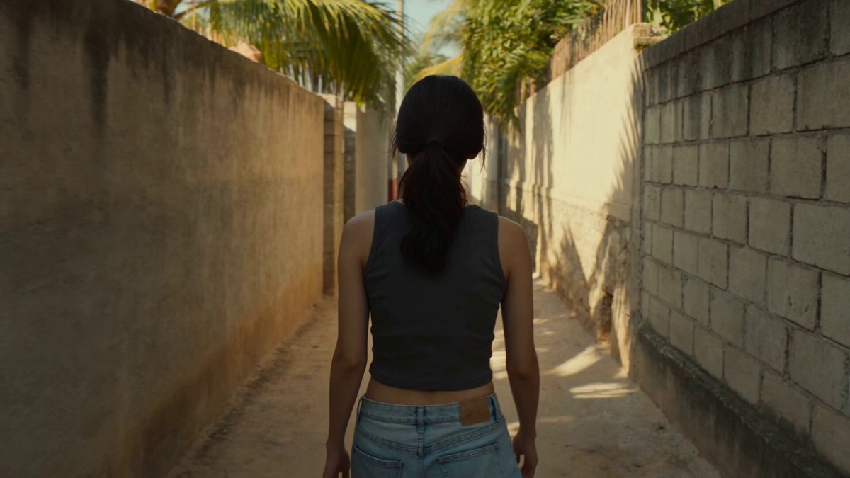Golden Hour Alleyway Scene