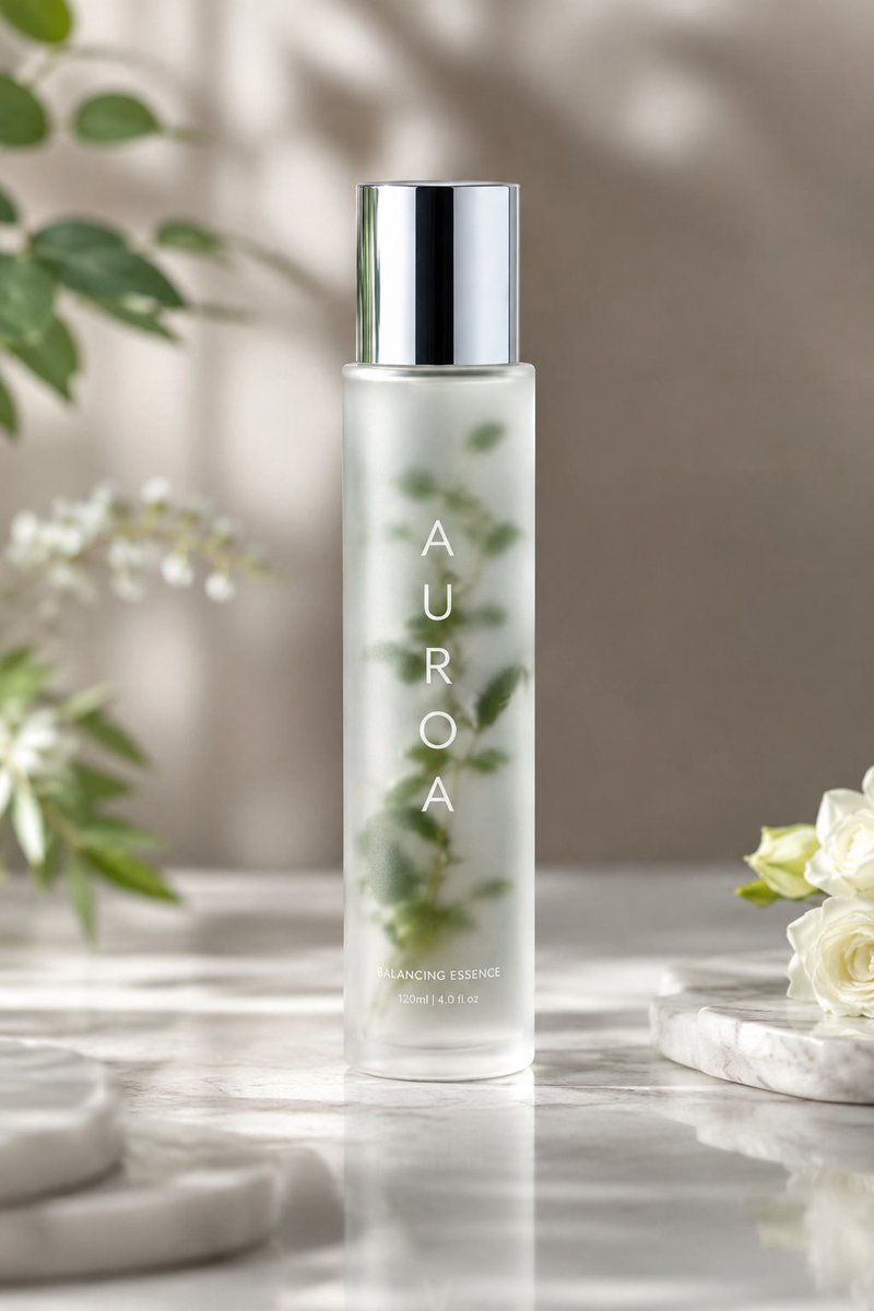 High-End Skincare Product Photography
