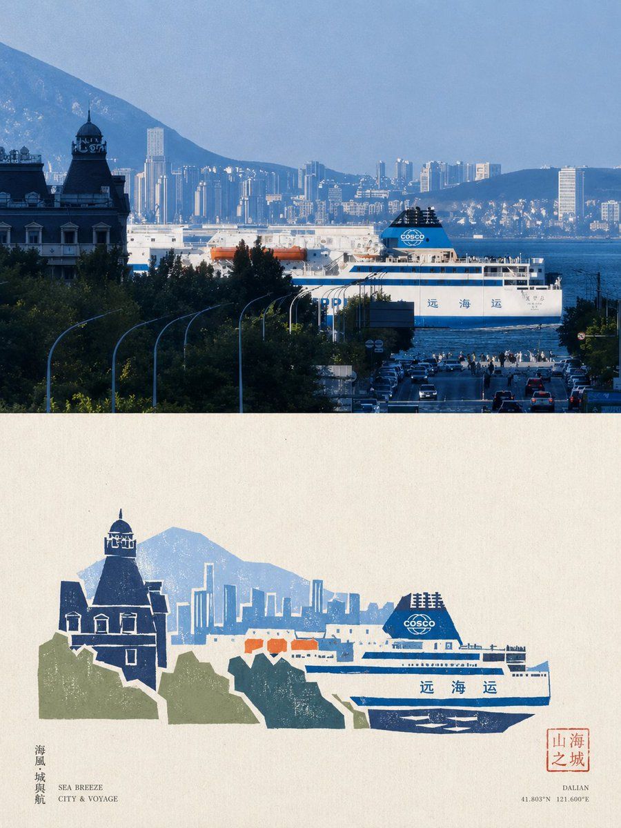 Paper Cut Collage Style Poster Design