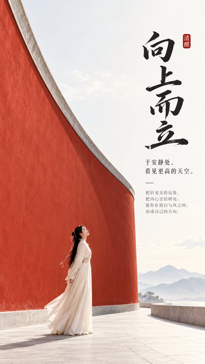 Oriental Zen Minimalist Poster