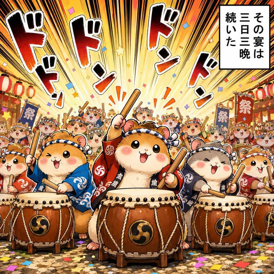 Hamster Taiko Festival
