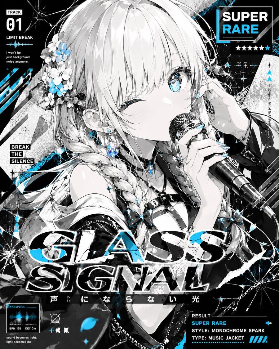 Monochrome Anime Music Cover