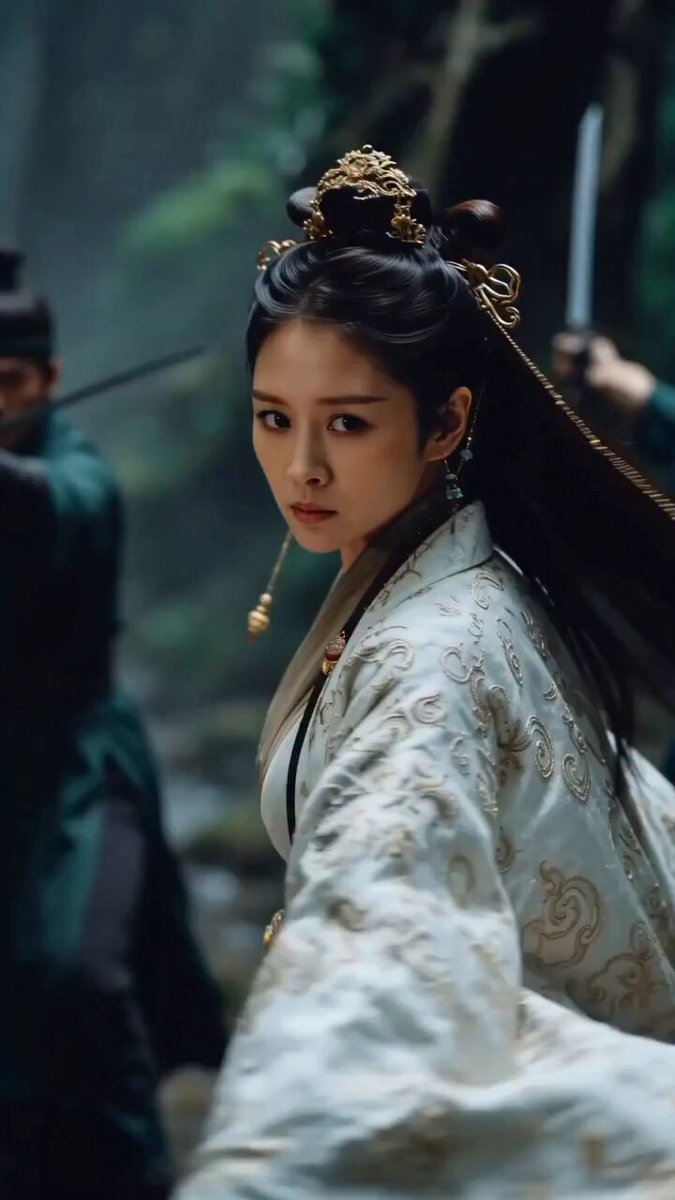 Cinematic Wuxia Fantasy Battle