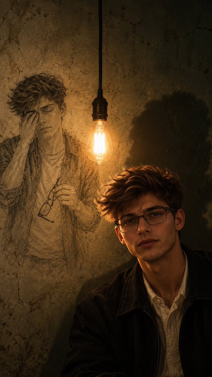 Cinematic Memory Portrait with Sketch