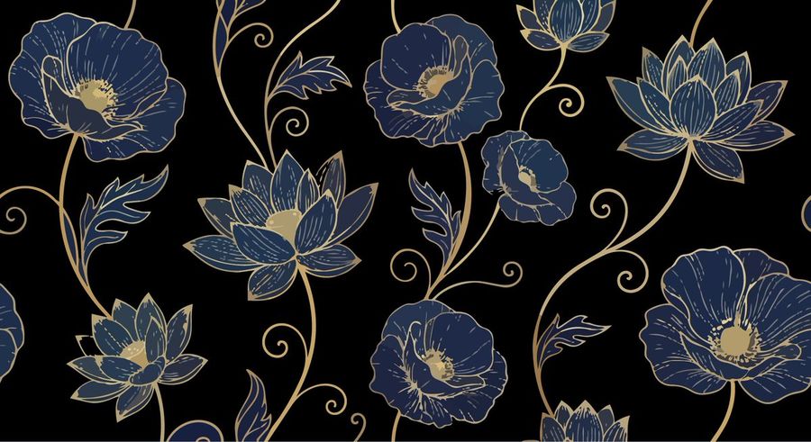 Elegant Luxury Floral Vector Pattern Prompts