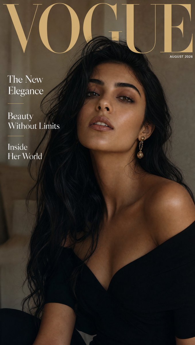 Vogue Editorial Magazine Cover