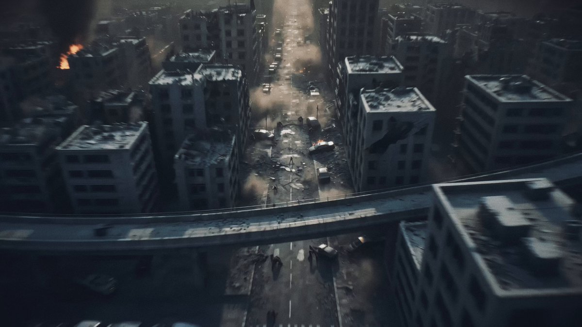 Post-Apocalyptic Biomechanical Battle