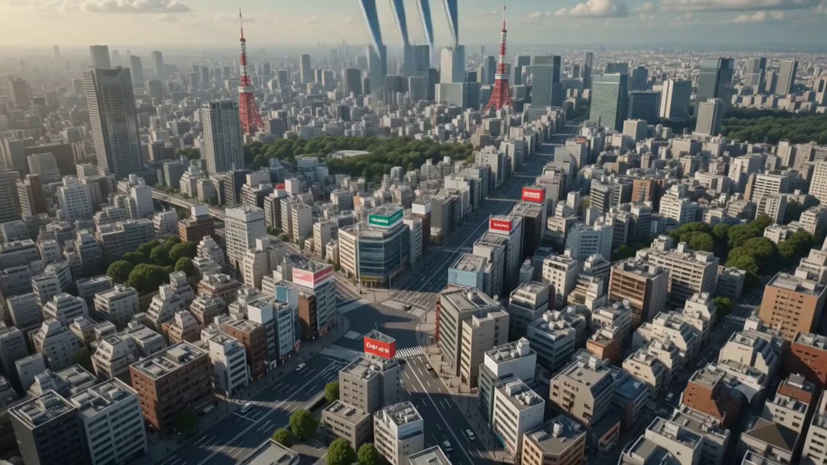 Surreal Tokyo Dessert Animation