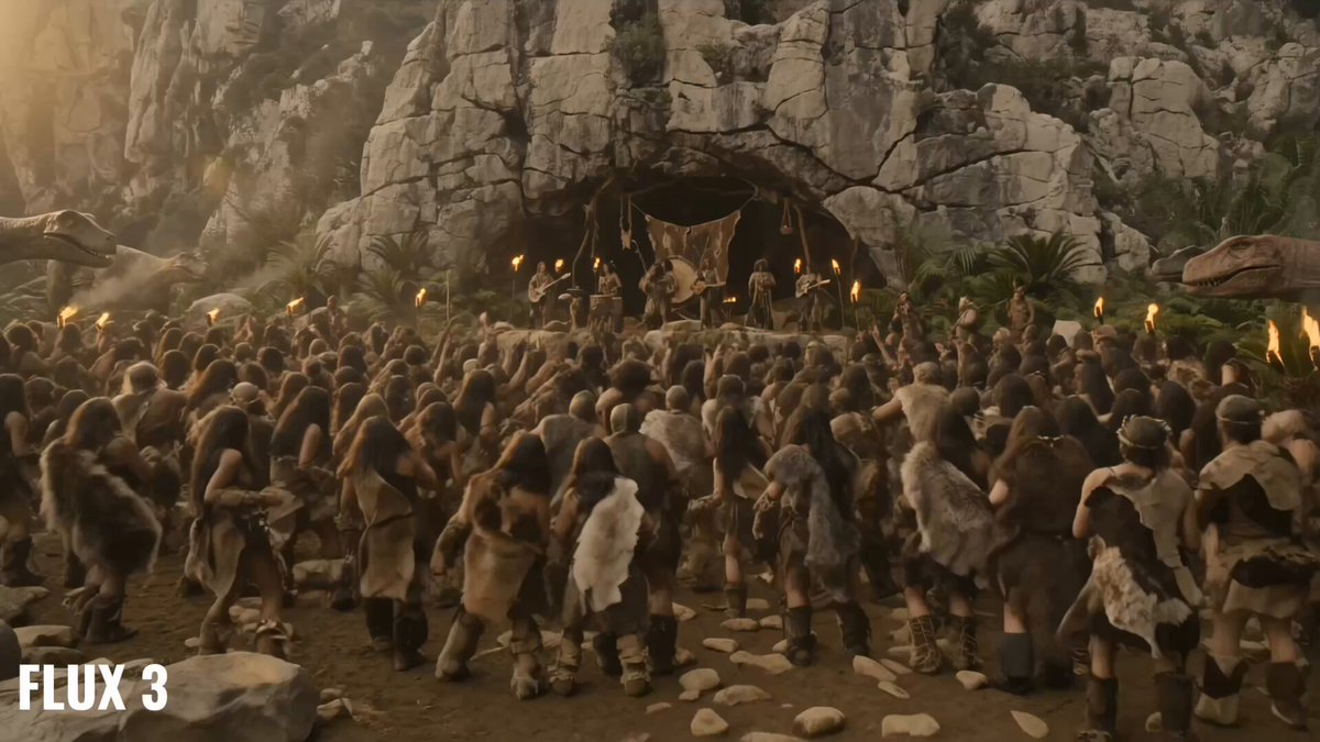 Prehistoric Caveman Rock Concert