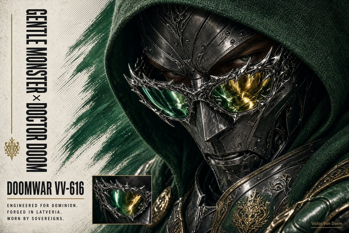 Doctor Doom 奢华眼镜海报