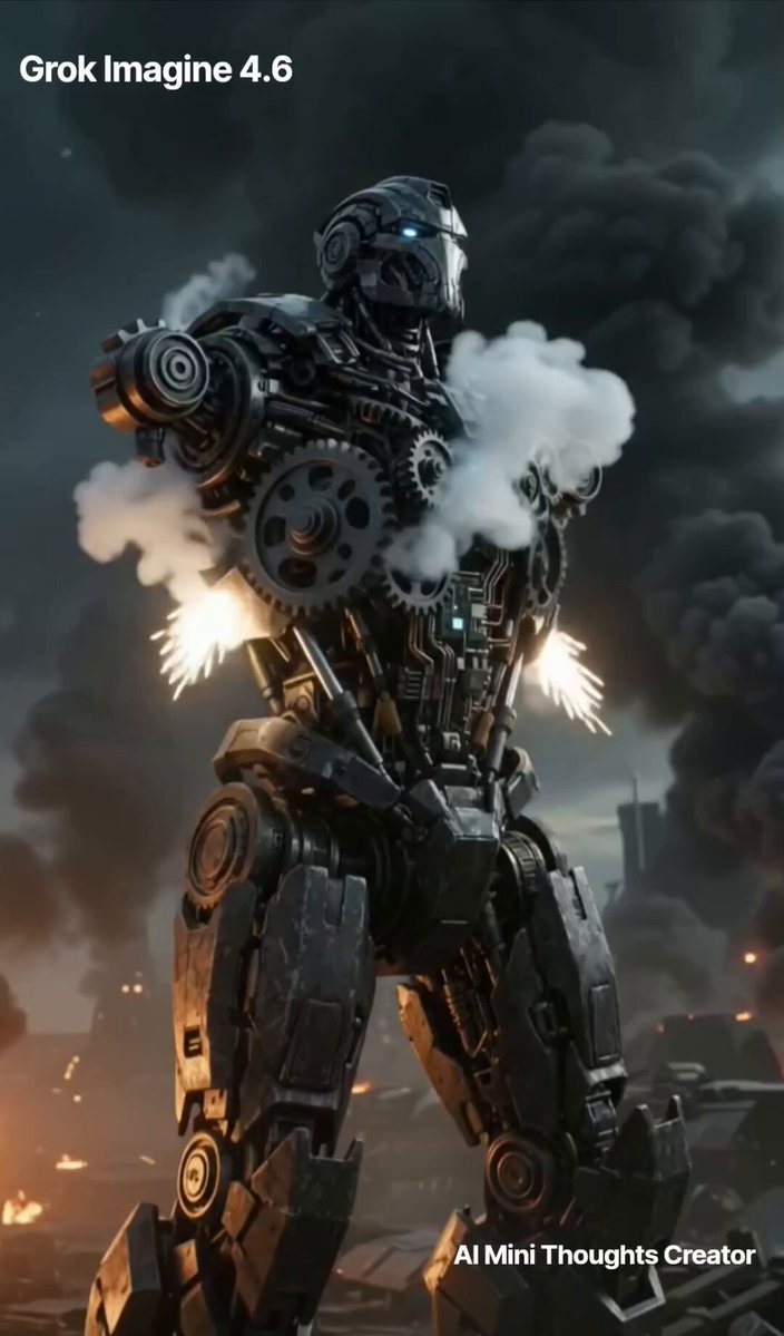 Mecha Warrior Transformation Video