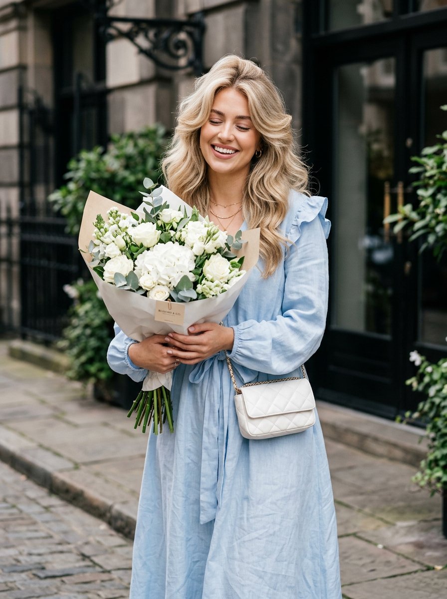 Lifestyle Bouquet Portrait