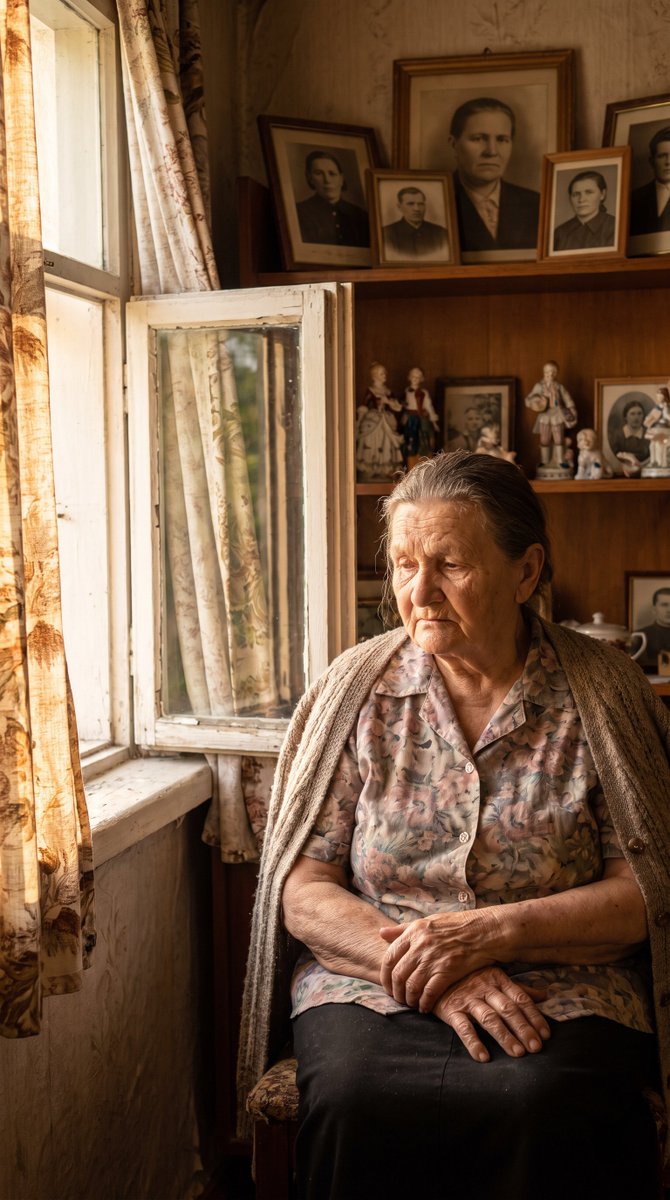 Portrait of a Waiting Mother
