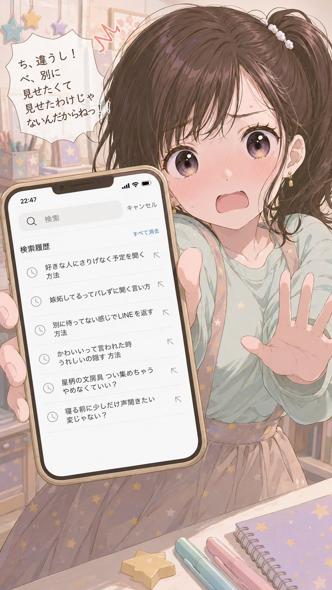 Character Search History UI