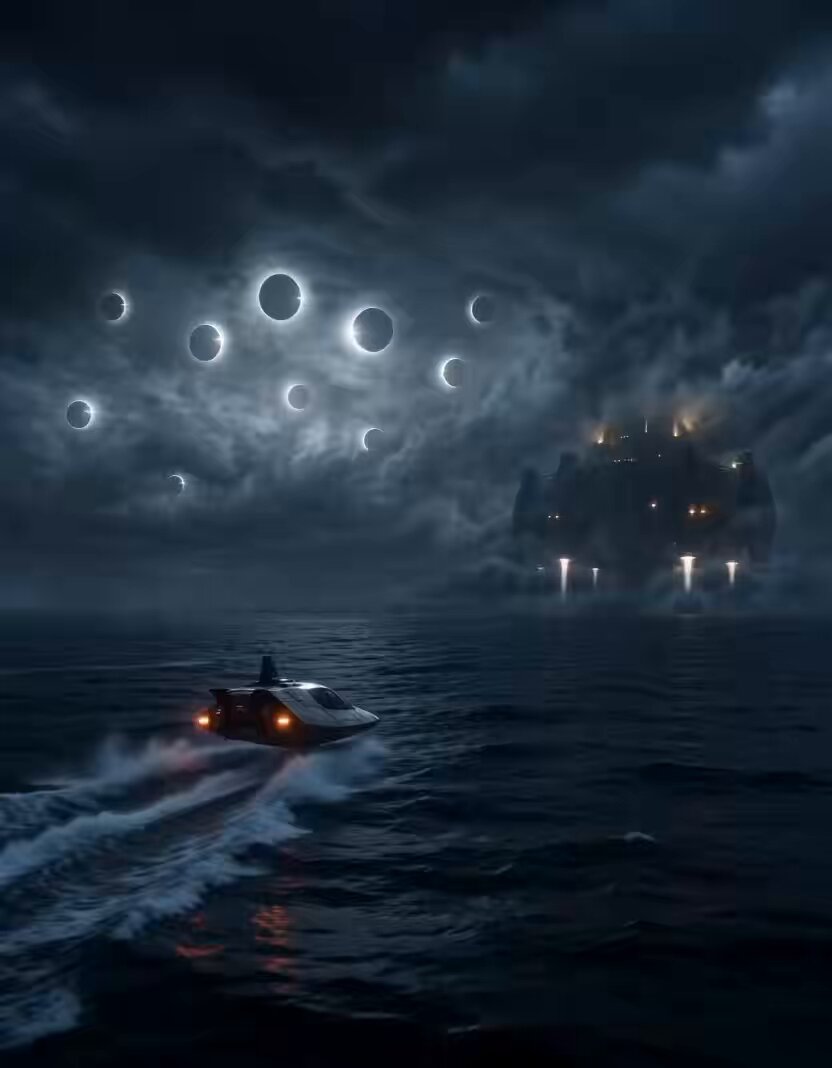 Sci-Fi Explorer Hovercraft Adventure