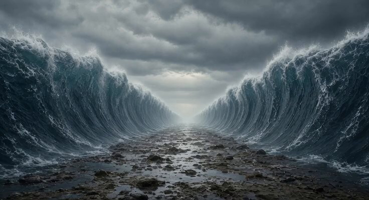 Red Sea Parting Cinematic