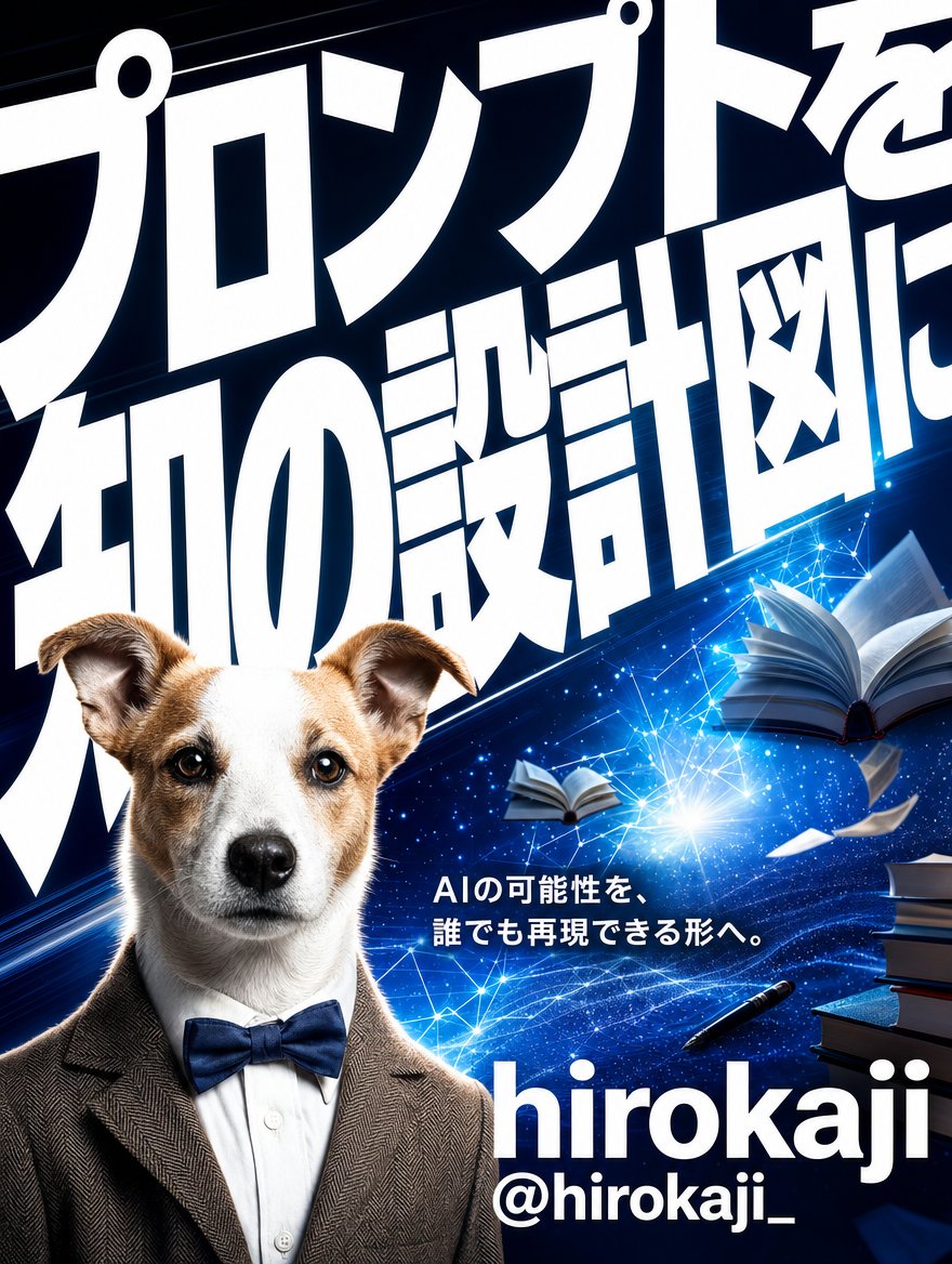 Japanese AI Prompt Designer Poster