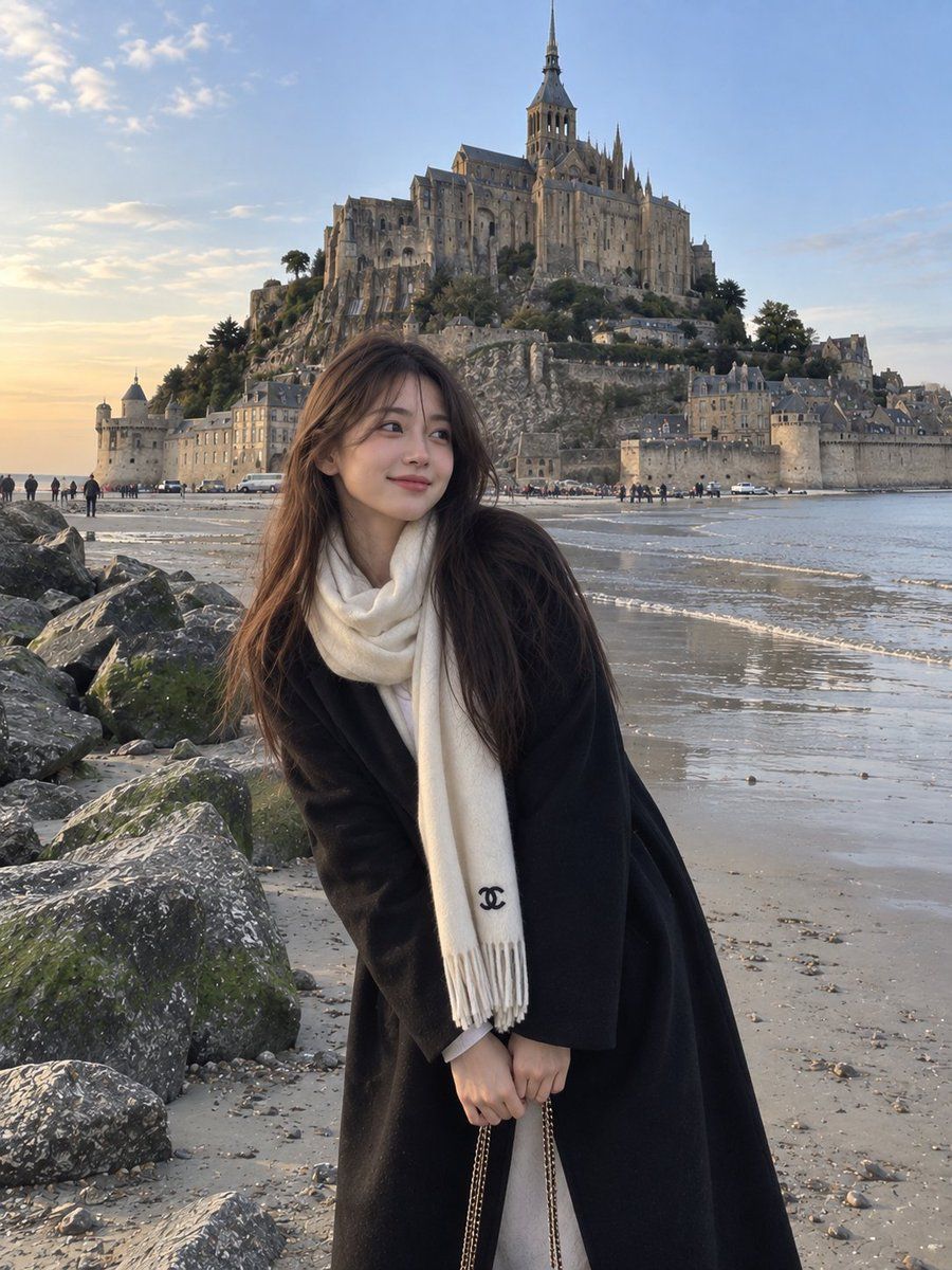 European Coastal Travel Snapshot Portrait