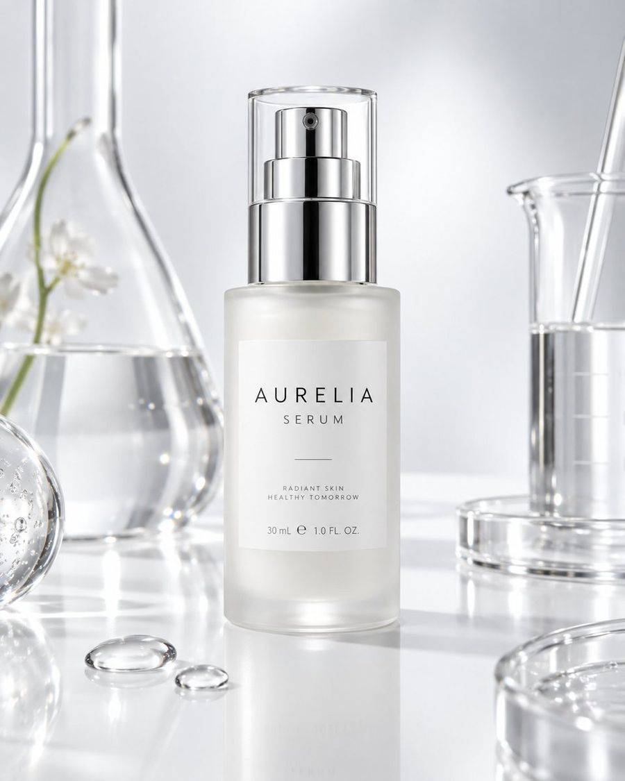 Luxury Lab 精华液产品摄影