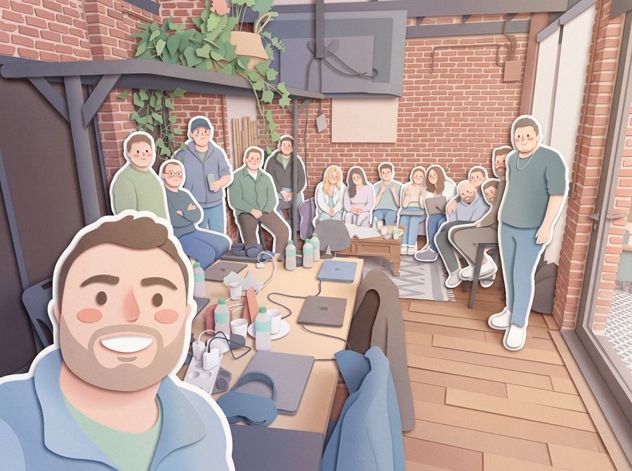 Layered Paper-Cut Illustration Style Transfer