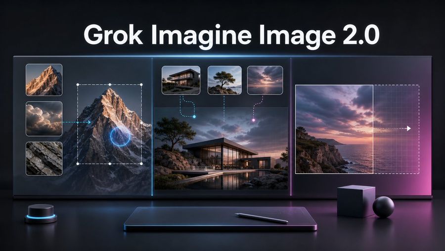 Grok Imagine Image 2.0 Launch Banner