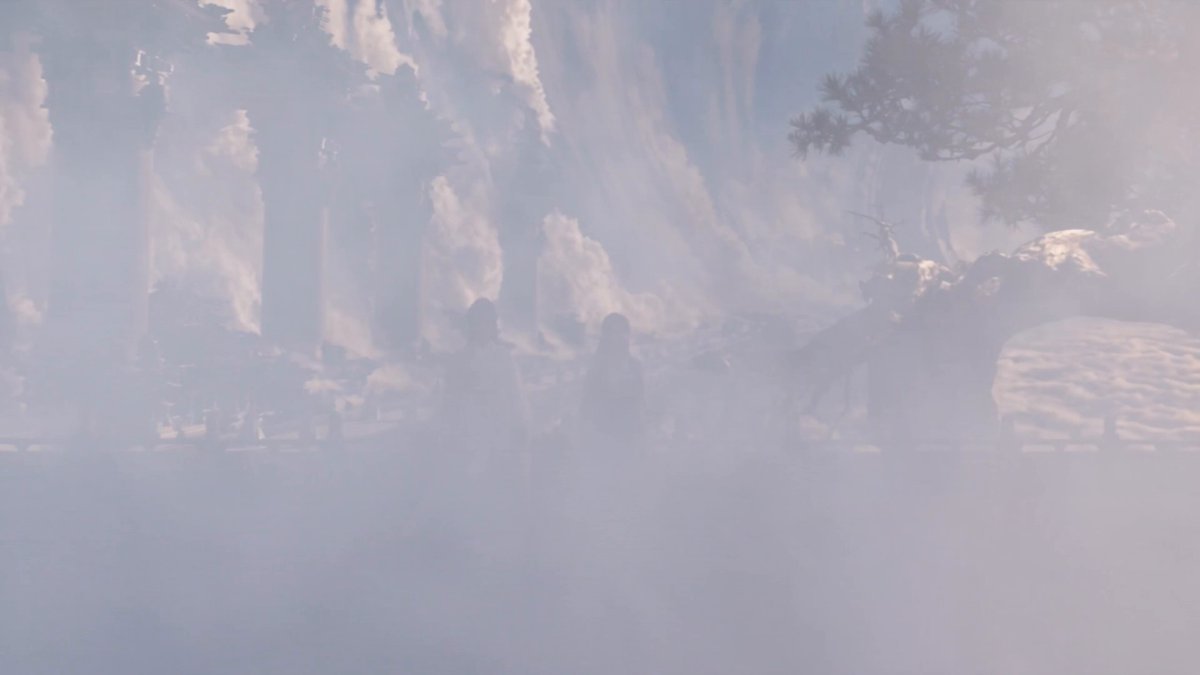 Cinematic Wuxia holding breath challenge